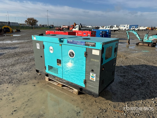 2022 Kawakenki KK70-III-SSS 70KVA Generator Set - Βιομηχανική γεννήτρια: φωτογραφία 1 2022 Kawakenki KK70-III-SSS 70KVA Generator Set - Βιομηχανική γεννήτρια: φωτογραφία 1