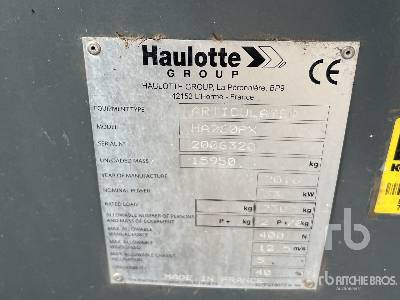 HAULOTTE HA260PX - Καλαθοφόρο ανυψωτικό: φωτογραφία 5 HAULOTTE HA260PX - Καλαθοφόρο ανυψωτικό: φωτογραφία 5