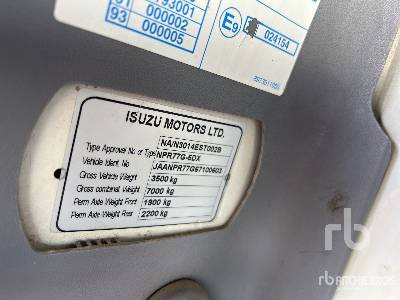 ISUZU NPR 775-5DX 2006 Bonfiglioli PL2300 710 kg on - Φορτηγό ανατρεπόμενο, Φορτηγό με γερανό: φωτογραφία 5 ISUZU NPR 775-5DX 2006 Bonfiglioli PL2300 710 kg on - Φορτηγό ανατρεπόμενο, Φορτηγό με γερανό: φωτογραφία 5