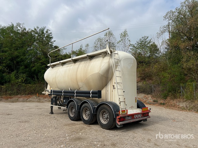 2001 Spitzer Eurovrac S27DRF030 Remorque Citerne Pulverisateur Sprayer Transport Trailer - Σιλοφόρο: φωτογραφία 3 2001 Spitzer Eurovrac S27DRF030 Remorque Citerne Pulverisateur Sprayer Transport Trailer - Σιλοφόρο: φωτογραφία 3