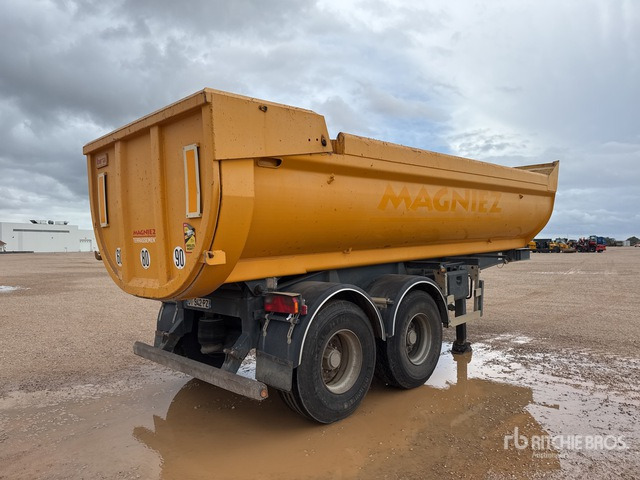 2004 Metaco T/A Remorque Benne 2 Essieux End Dump Trailer - Επικαθήμενο ανατρεπόμενο: φωτογραφία 3 2004 Metaco T/A Remorque Benne 2 Essieux End Dump Trailer - Επικαθήμενο ανατρεπόμενο: φωτογραφία 3