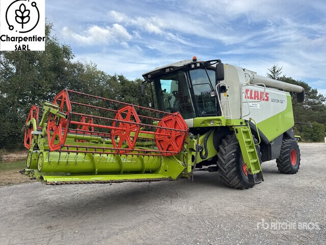 2005 Claas Lexion 520 4x4 Moissonneuse Batteuse Combine Harvester - Θεριζοαλωνιστική μηχανή: φωτογραφία 2 2005 Claas Lexion 520 4x4 Moissonneuse Batteuse Combine Harvester - Θεριζοαλωνιστική μηχανή: φωτογραφία 2