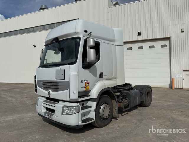 2007 Renault Premium 450DXI Tracteur Routier Cabine Couchette S/A Sleeper Truck Tractor - Τράκτορας: φωτογραφία 1 2007 Renault Premium 450DXI Tracteur Routier Cabine Couchette S/A Sleeper Truck Tractor - Τράκτορας: φωτογραφία 1