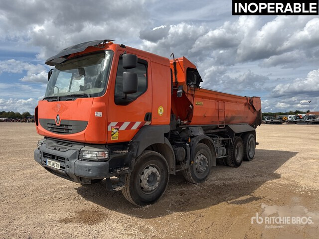 2008 Renault Kerax 410 DXi 8x4 Camion Benne (Inoperable) Tri/A Dump Truck - Φορτηγό ανατρεπόμενο: φωτογραφία 2 2008 Renault Kerax 410 DXi 8x4 Camion Benne (Inoperable) Tri/A Dump Truck - Φορτηγό ανατρεπόμενο: φωτογραφία 2