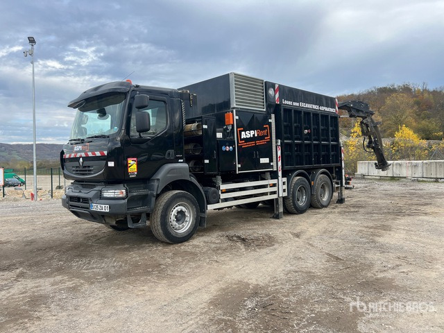 2008 Renault Kerax 450DXi MTS on 6x4 Camion Aspiratrice 6x4 Vacuum Excavator Truck - Όχημα εκκένωσης βόθρων: φωτογραφία 1 2008 Renault Kerax 450DXi MTS on 6x4 Camion Aspiratrice 6x4 Vacuum Excavator Truck - Όχημα εκκένωσης βόθρων: φωτογραφία 1