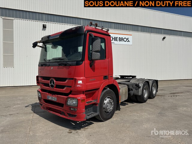 2010 Mercedes-Benz Actros 3351 V8 6x4 Tracteur Routier T/A Day Cab Truck Tractor - Τράκτορας: φωτογραφία 1 2010 Mercedes-Benz Actros 3351 V8 6x4 Tracteur Routier T/A Day Cab Truck Tractor - Τράκτορας: φωτογραφία 1
