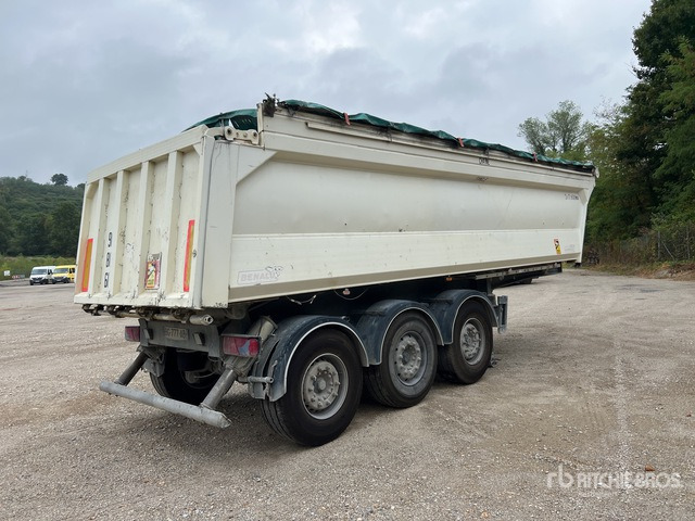 2011 Benalu C34 C MS01 Tri/A Semi Remorque Benne 3 Essieux End Dump Trailer - Επικαθήμενο ανατρεπόμενο: φωτογραφία 4 2011 Benalu C34 C MS01 Tri/A Semi Remorque Benne 3 Essieux End Dump Trailer - Επικαθήμενο ανατρεπόμενο: φωτογραφία 4
