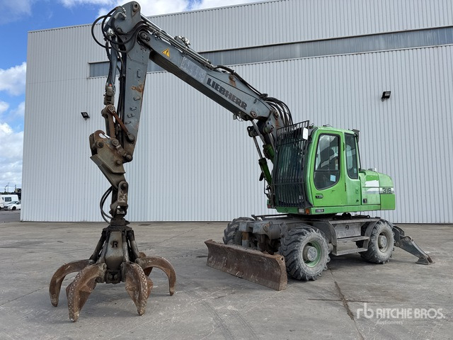 2011 Liebherr A 316 Litronic Pelle Sur Pneus Wheel Excavator - Τροχοφόρος εκσκαφέας: φωτογραφία 2 2011 Liebherr A 316 Litronic Pelle Sur Pneus Wheel Excavator - Τροχοφόρος εκσκαφέας: φωτογραφία 2