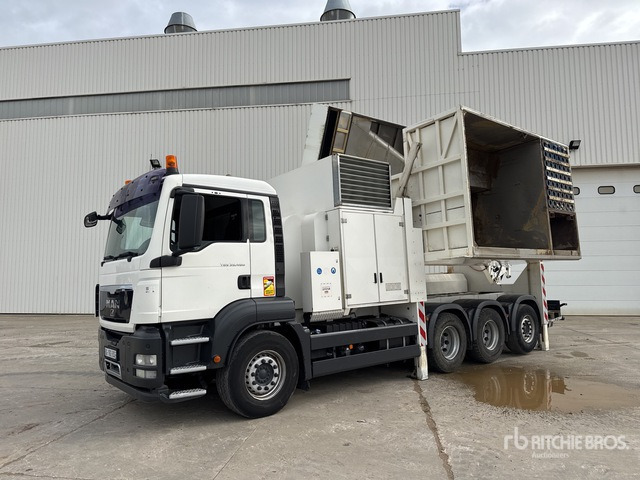 2011 MAN TGS35.480 2010 MTS 4A14T36.000V on 8x4 Ca ... Vacuum Excavator Truck - Όχημα εκκένωσης βόθρων: φωτογραφία 3 2011 MAN TGS35.480 2010 MTS 4A14T36.000V on 8x4 Ca ... Vacuum Excavator Truck - Όχημα εκκένωσης βόθρων: φωτογραφία 3