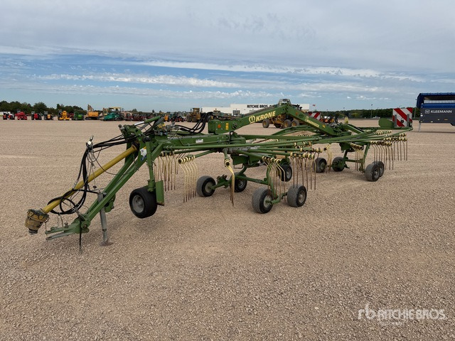 2012 Krone Swadro 710/26T 7.10 m 2 Rotor Andaineur Hay Rake - Χορτοσυλλέκτης: φωτογραφία 1 2012 Krone Swadro 710/26T 7.10 m 2 Rotor Andaineur Hay Rake - Χορτοσυλλέκτης: φωτογραφία 1