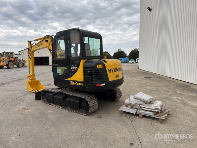 2013 Hyundai R55-7 Pelle Sur Chenilles Tracked Excavator - Ερπυστριοφόρος εκσκαφέας: φωτογραφία 3 2013 Hyundai R55-7 Pelle Sur Chenilles Tracked Excavator - Ερπυστριοφόρος εκσκαφέας: φωτογραφία 3