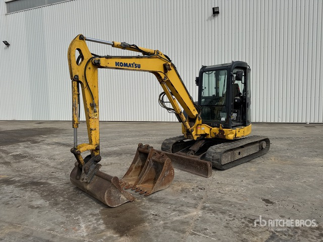 2014 Komatsu PC55MR-3 Mini-Pelle Mini Excavator: <6.6t - Μίνι εκσκαφέας: φωτογραφία 1 2014 Komatsu PC55MR-3 Mini-Pelle Mini Excavator: <6.6t - Μίνι εκσκαφέας: φωτογραφία 1