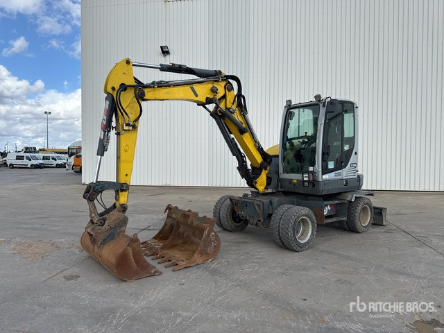 2016 Wacker Neuson EW65 Pelle Sur Pneus Wheel Excavator - Τροχοφόρος εκσκαφέας: φωτογραφία 2 2016 Wacker Neuson EW65 Pelle Sur Pneus Wheel Excavator - Τροχοφόρος εκσκαφέας: φωτογραφία 2