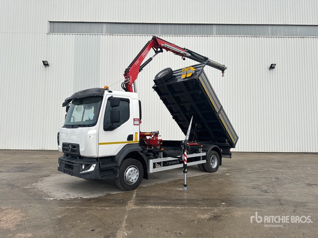 2024 Renault D210 2022 Fassi F90B.1.22E Dynamic o ... Dump Truck with Crane - Φορτηγό ανατρεπόμενο, Φορτηγό με γερανό: φωτογραφία 4 2024 Renault D210 2022 Fassi F90B.1.22E Dynamic o ... Dump Truck with Crane - Φορτηγό ανατρεπόμενο, Φορτηγό με γερανό: φωτογραφία 4