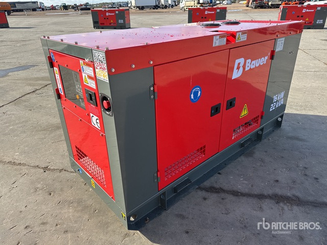 2025 Bauer GFS-16KW 20 kVA Skid-Mounted Groupe Elec ... Generator Set - Βιομηχανική γεννήτρια: φωτογραφία 3 2025 Bauer GFS-16KW 20 kVA Skid-Mounted Groupe Elec ... Generator Set - Βιομηχανική γεννήτρια: φωτογραφία 3