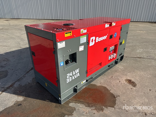 2025 Bauer GFS-24KW 30 kVA Skid-Mounted Groupe Elec ... Generator Set - Βιομηχανική γεννήτρια: φωτογραφία 1 2025 Bauer GFS-24KW 30 kVA Skid-Mounted Groupe Elec ... Generator Set - Βιομηχανική γεννήτρια: φωτογραφία 1