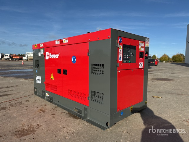 2025 Bauer GFS-50KW 62.5 kVA Skid-Mounted Groupe El ... Generator Set - Βιομηχανική γεννήτρια: φωτογραφία 2 2025 Bauer GFS-50KW 62.5 kVA Skid-Mounted Groupe El ... Generator Set - Βιομηχανική γεννήτρια: φωτογραφία 2