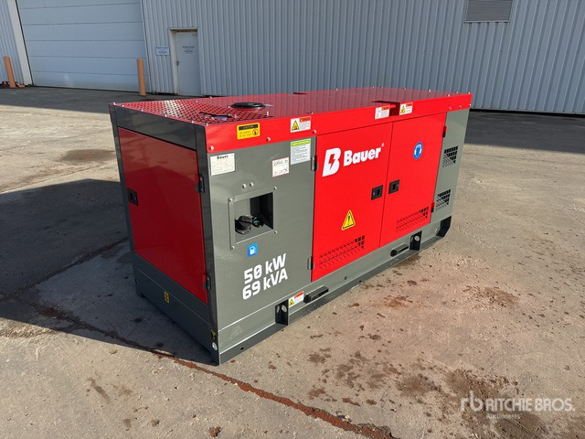 2025 Bauer GFS-50KW 62.5 kVA Skid-Mounted Groupe El ... Generator Set - Βιομηχανική γεννήτρια: φωτογραφία 1 2025 Bauer GFS-50KW 62.5 kVA Skid-Mounted Groupe El ... Generator Set - Βιομηχανική γεννήτρια: φωτογραφία 1