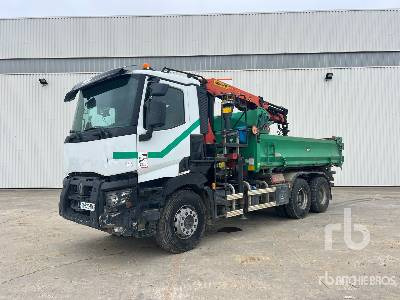 RENAULT C430 2015 Palfinger PK16001-K 3900 k ... - Φορτηγό ανατρεπόμενο, Φορτηγό με γερανό: φωτογραφία 1 RENAULT C430 2015 Palfinger PK16001-K 3900 k ... - Φορτηγό ανατρεπόμενο, Φορτηγό με γερανό: φωτογραφία 1
