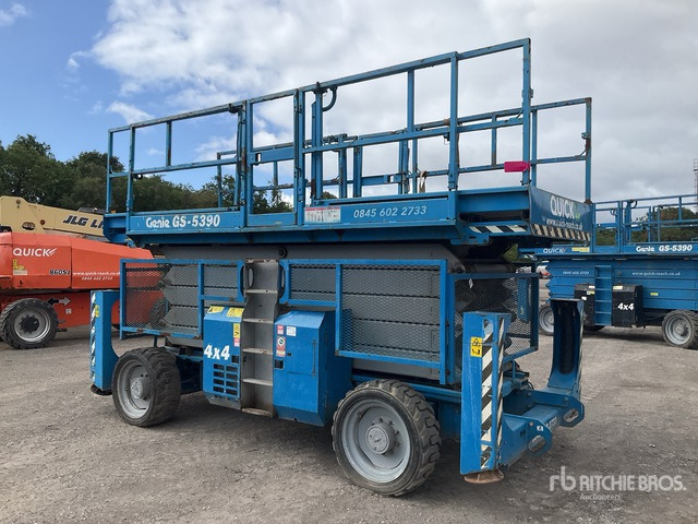 2008 Genie GS-5390 4x4 Diesel Scissor Lift - Ψαλιδωτό ανυψωτικό: φωτογραφία 3 2008 Genie GS-5390 4x4 Diesel Scissor Lift - Ψαλιδωτό ανυψωτικό: φωτογραφία 3