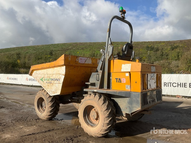 2014 Terex TA9 9 ton 4x4 Dumper - Ανατρεπόμενο όχημα: φωτογραφία 3 2014 Terex TA9 9 ton 4x4 Dumper - Ανατρεπόμενο όχημα: φωτογραφία 3
