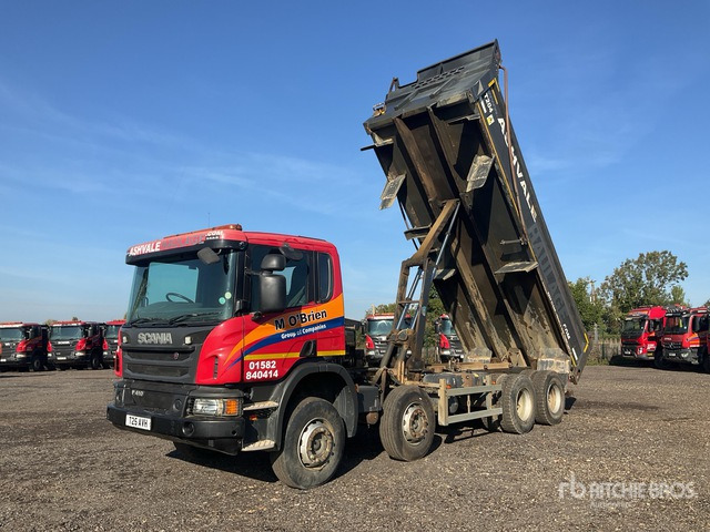 2016 Scania P410 8x4 Twin-Steer Tri/A Dump Truck - Φορτηγό ανατρεπόμενο: φωτογραφία 2 2016 Scania P410 8x4 Twin-Steer Tri/A Dump Truck - Φορτηγό ανατρεπόμενο: φωτογραφία 2