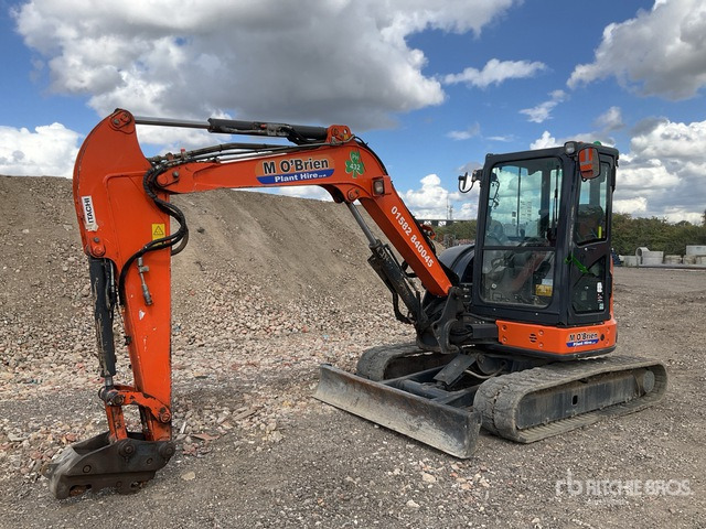2017 Hitachi ZX55U-5A CLR Mini Excavator: <6.6t - Μίνι εκσκαφέας: φωτογραφία 1 2017 Hitachi ZX55U-5A CLR Mini Excavator: <6.6t - Μίνι εκσκαφέας: φωτογραφία 1