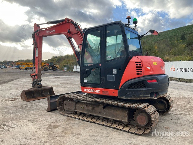 2017 Kubota KX080-4 Tracked Excavator - Ερπυστριοφόρος εκσκαφέας: φωτογραφία 4 2017 Kubota KX080-4 Tracked Excavator - Ερπυστριοφόρος εκσκαφέας: φωτογραφία 4