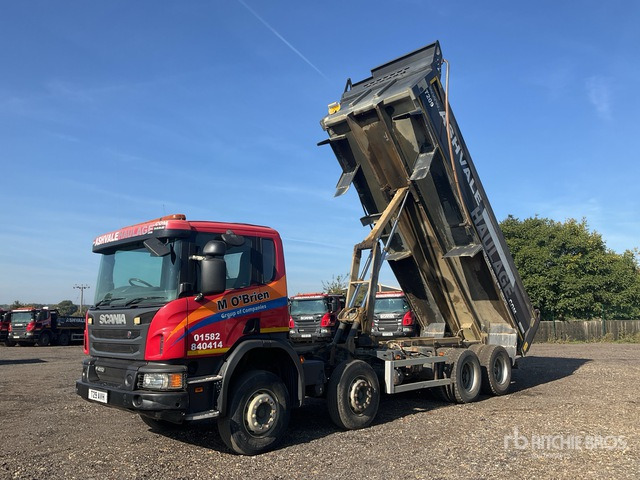 2017 Scania P410 8x4 Twin-Steer Tri/A Dump Truck - Φορτηγό ανατρεπόμενο: φωτογραφία 1 2017 Scania P410 8x4 Twin-Steer Tri/A Dump Truck - Φορτηγό ανατρεπόμενο: φωτογραφία 1