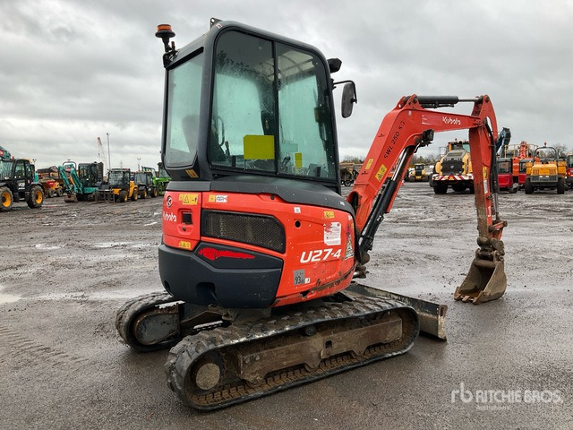 2018 Kubota U27-4 Mini Excavator: <6.6t - Μίνι εκσκαφέας: φωτογραφία 4 2018 Kubota U27-4 Mini Excavator: <6.6t - Μίνι εκσκαφέας: φωτογραφία 4