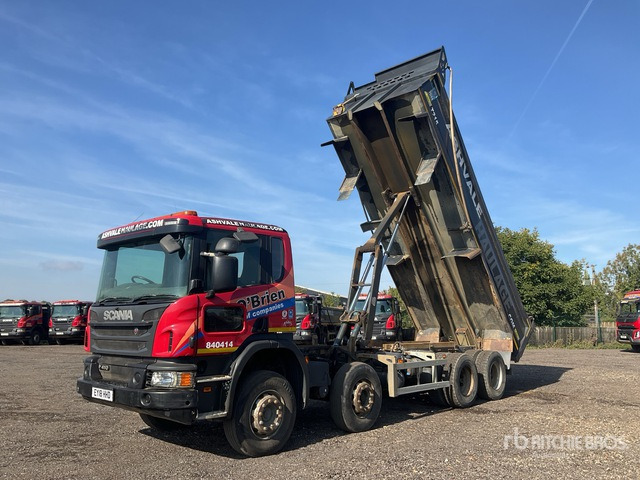 2018 Scania P410 8x4 Twin-Steer Tri/A Dump Truck - Φορτηγό ανατρεπόμενο: φωτογραφία 2 2018 Scania P410 8x4 Twin-Steer Tri/A Dump Truck - Φορτηγό ανατρεπόμενο: φωτογραφία 2
