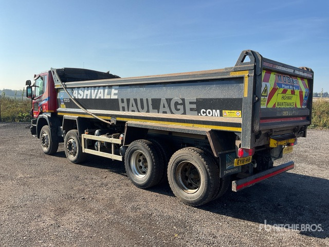 2018 Scania P410 8x4 Twin-Steer Tri/A Dump Truck - Φορτηγό ανατρεπόμενο: φωτογραφία 3 2018 Scania P410 8x4 Twin-Steer Tri/A Dump Truck - Φορτηγό ανατρεπόμενο: φωτογραφία 3