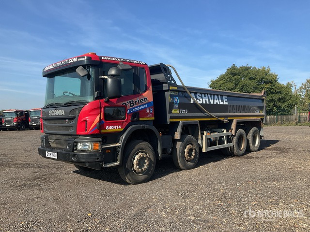 2018 Scania P410 8x4 Twin-Steer Tri/A Dump Truck - Φορτηγό ανατρεπόμενο: φωτογραφία 3 2018 Scania P410 8x4 Twin-Steer Tri/A Dump Truck - Φορτηγό ανατρεπόμενο: φωτογραφία 3