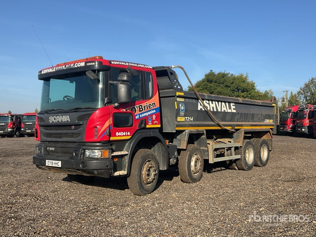 2018 Scania P410 8x4 Twin-Steer Tri/A Dump Truck - Φορτηγό ανατρεπόμενο: φωτογραφία 3 2018 Scania P410 8x4 Twin-Steer Tri/A Dump Truck - Φορτηγό ανατρεπόμενο: φωτογραφία 3