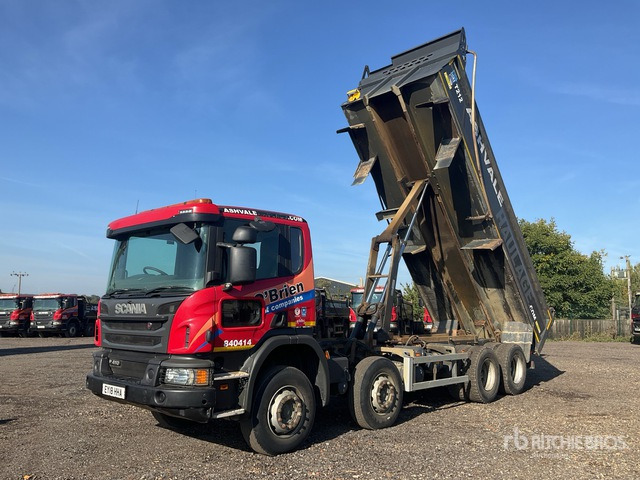 2018 Scania P410 8x4 Twin-Steer Tri/A Dump Truck - Φορτηγό ανατρεπόμενο: φωτογραφία 2 2018 Scania P410 8x4 Twin-Steer Tri/A Dump Truck - Φορτηγό ανατρεπόμενο: φωτογραφία 2