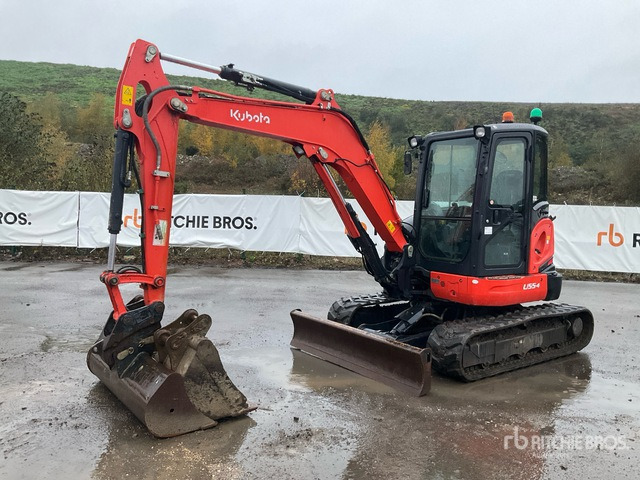 2019 Kubota U55-4 Tracked Excavator - Ερπυστριοφόρος εκσκαφέας: φωτογραφία 1 2019 Kubota U55-4 Tracked Excavator - Ερπυστριοφόρος εκσκαφέας: φωτογραφία 1