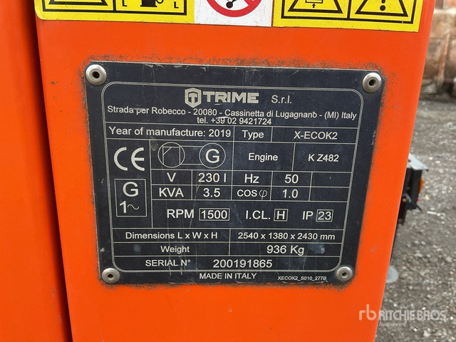 2019 Trime X-ECOK2 Light Tower Light Tower - Πύργος φωτισμού: φωτογραφία 2 2019 Trime X-ECOK2 Light Tower Light Tower - Πύργος φωτισμού: φωτογραφία 2
