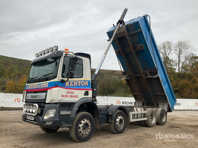 2020 DAF CF 450 8x4 Tipper Truck :Misc. Truck - Φορτηγό ανατρεπόμενο: φωτογραφία 3 2020 DAF CF 450 8x4 Tipper Truck :Misc. Truck - Φορτηγό ανατρεπόμενο: φωτογραφία 3