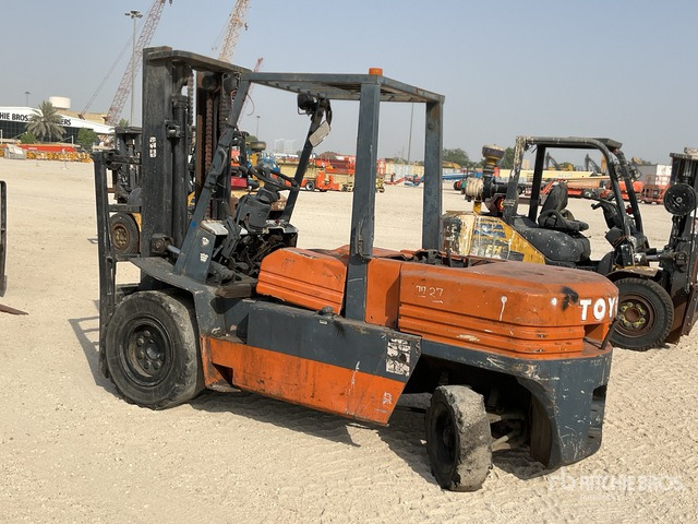 1995 Toyota 5FDA50 5 ton (Inoperable) Forklift - Πετρελαιοκίνητο περονοφόρο: φωτογραφία 4 1995 Toyota 5FDA50 5 ton (Inoperable) Forklift - Πετρελαιοκίνητο περονοφόρο: φωτογραφία 4