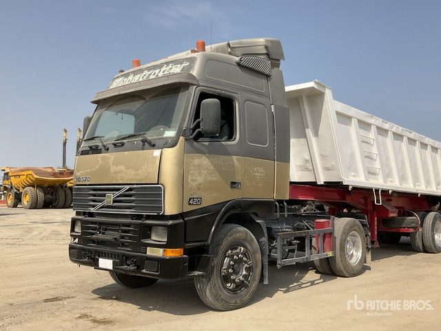 1995 Volvo FH12-420 4x2 S/A Sleeper Truck Tractor - Τράκτορας: φωτογραφία 1 1995 Volvo FH12-420 4x2 S/A Sleeper Truck Tractor - Τράκτορας: φωτογραφία 1