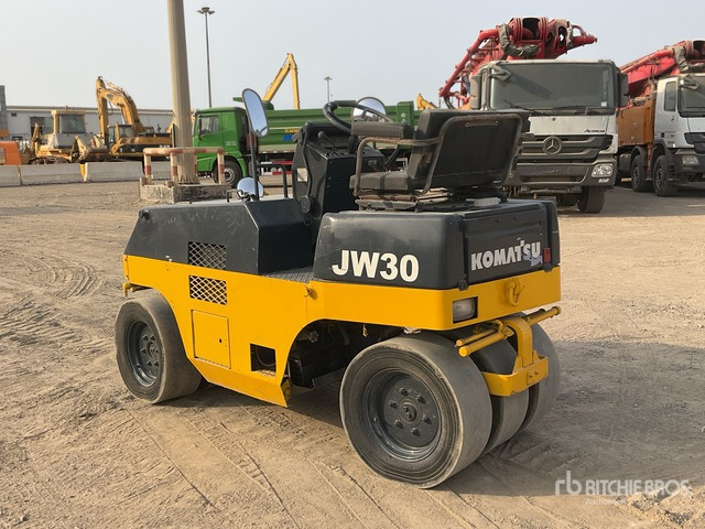 1996 Komatsu JW30-2 7 Wheel Pneumatic Roller - Πνευματικός οδοστρωτήρας: φωτογραφία 4 1996 Komatsu JW30-2 7 Wheel Pneumatic Roller - Πνευματικός οδοστρωτήρας: φωτογραφία 4