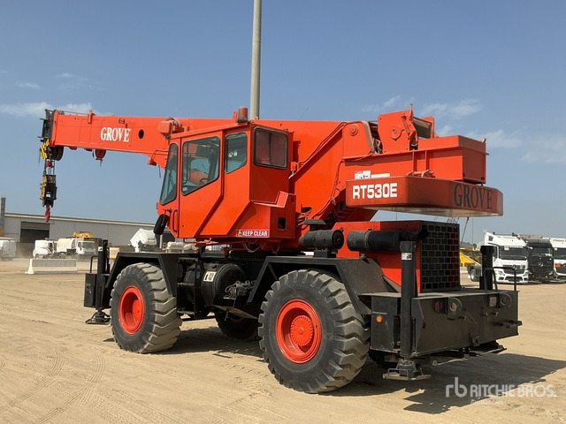 1999 Grove RT530E 30 ton 4x4x4 Rough Terrain Crane - Γερανός για ανώμαλο έδαφος: φωτογραφία 4 1999 Grove RT530E 30 ton 4x4x4 Rough Terrain Crane - Γερανός για ανώμαλο έδαφος: φωτογραφία 4
