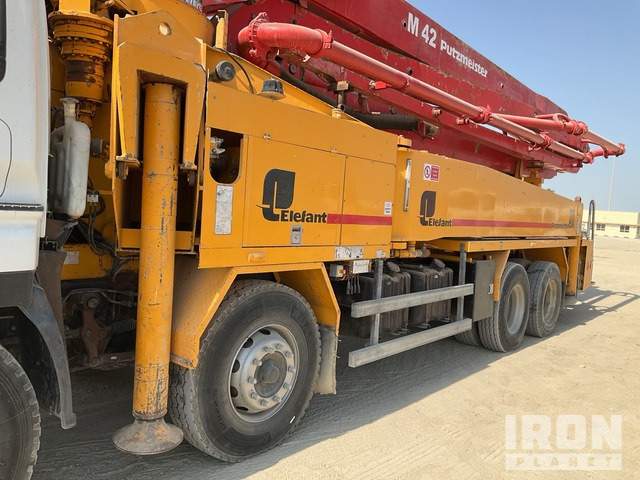 Καταστροφέας 2002 Isuzu CXH50T 2003 Putzmeister M42 on 8x4 Twi ... Concrete Pump Truck: φωτογραφία 6