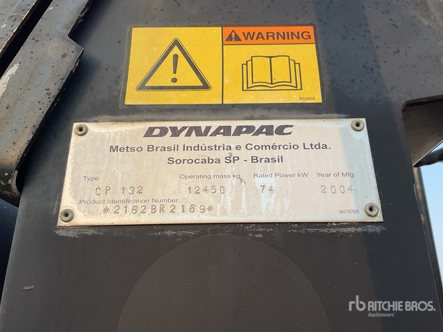 2004 Dynapac CP132 9 Wheel Pneumatic Roller - Πνευματικός οδοστρωτήρας: φωτογραφία 1 2004 Dynapac CP132 9 Wheel Pneumatic Roller - Πνευματικός οδοστρωτήρας: φωτογραφία 1