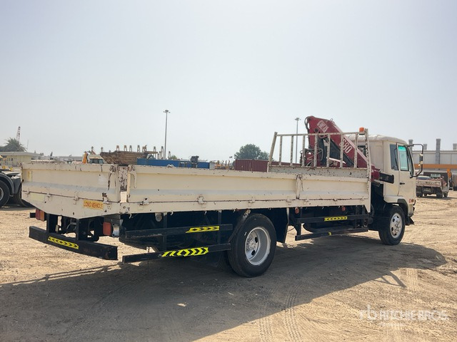 2006 Nissan MK210 2006 HMF 683K1 Knuckle Boom on 4x2 Flatbed Truck with Crane - Φορτηγό με ανοιχτή καρότσα, Φορτηγό με γερανό: φωτογραφία 3 2006 Nissan MK210 2006 HMF 683K1 Knuckle Boom on 4x2 Flatbed Truck with Crane - Φορτηγό με ανοιχτή καρότσα, Φορτηγό με γερανό: φωτογραφία 3