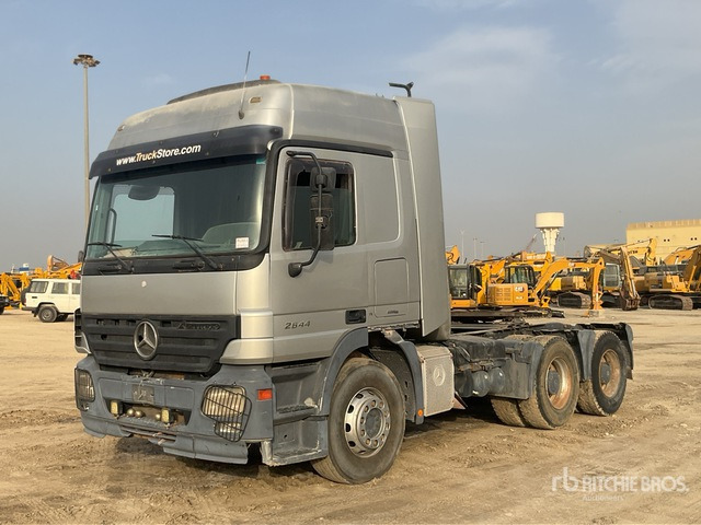 2007 Mercedes-Benz Actros 2644 6x4 T/A Sleeper Truck Tractor - Τράκτορας: φωτογραφία 1 2007 Mercedes-Benz Actros 2644 6x4 T/A Sleeper Truck Tractor - Τράκτορας: φωτογραφία 1