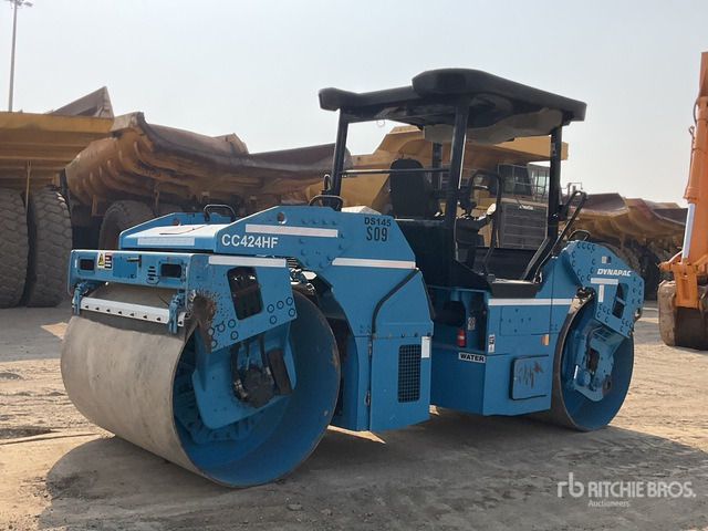 2009 Dynapac CC424HF Double Drum Roller - Ασφαλτικός οδοστρωτήρας: φωτογραφία 3 2009 Dynapac CC424HF Double Drum Roller - Ασφαλτικός οδοστρωτήρας: φωτογραφία 3