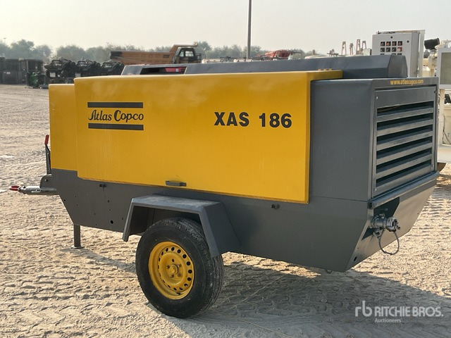 2011 Atlas Copco XAS186DD Mobile Air Compressor - Αεροσυμπιεστής: φωτογραφία 2 2011 Atlas Copco XAS186DD Mobile Air Compressor - Αεροσυμπιεστής: φωτογραφία 2
