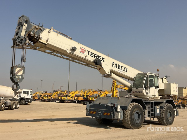 2011 Terex A600-1 60 ton 4x4x4 Rough Terrain Crane - Γερανός για ανώμαλο έδαφος: φωτογραφία 1 2011 Terex A600-1 60 ton 4x4x4 Rough Terrain Crane - Γερανός για ανώμαλο έδαφος: φωτογραφία 1