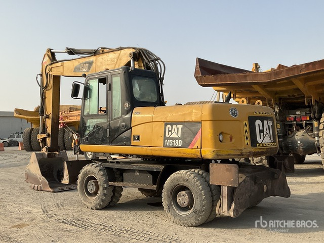 2012 Cat M318D - Τροχοφόρος εκσκαφέας: φωτογραφία 4 2012 Cat M318D - Τροχοφόρος εκσκαφέας: φωτογραφία 4